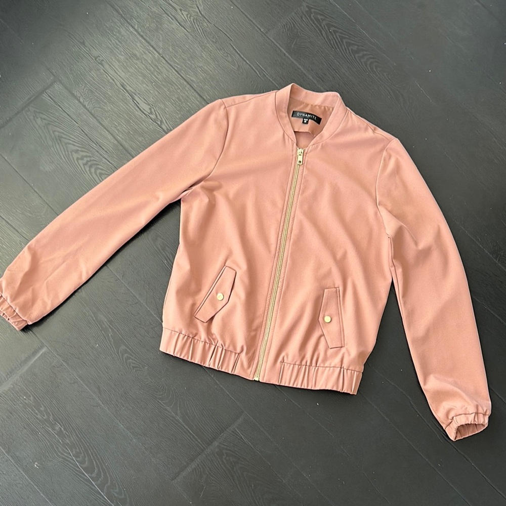 Pink Bomber Jacket